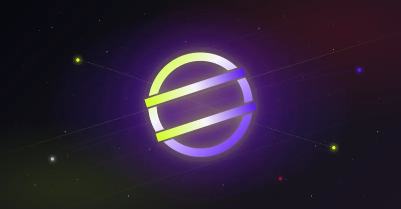 Bermuda × Stellar: sovereign on-chain economy cover image. The Stellar mark glowing at the centre of a cosmic field of particles, light streaks, and constellation arcs connecting illuminated nodes.